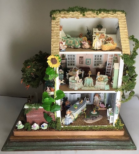 12th Scale 3 Sets of Complete Plait Trimming Boxes Set Dolls House Miniature